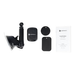 Držák do auta s přísavkou H-CT327 magnetický černý - FORCELL CARBON