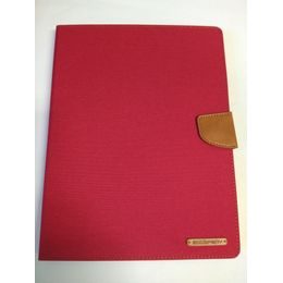 Puzdro / obal pre Apple iPad 4 červený - kniha CANVAS