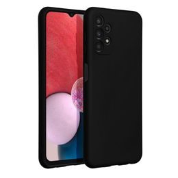Obal / kryt na Samsung Galaxy A13 (4G) černý - Forcell Silicone Ring