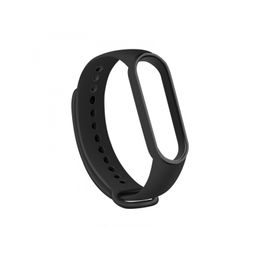 Silikonový řemínek pro Xiaomi Mi Band 5 / Mi Band 6 - černý