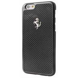 Obal / kryt na Apple iPhone 6 / 6s čierne - Ferrari