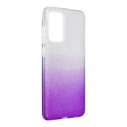 Obal / kryt pre Samsung Galaxy A72 LTE ( 4G ) číry/fialový - Forcell SHINING