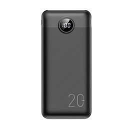 Powerbanka 20000mAh PD QC3.0 2A 20W černá - VEGER L20S