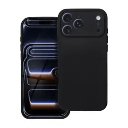 Obal / kryt na Apple iPhone 17 Pro Max černý - SOFT Case