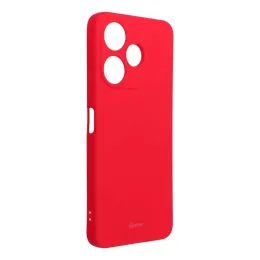Obal / kryt na Xiaomi Redmi 13 / Redmi 5G červený - ROAR case COLORFUL JELLY