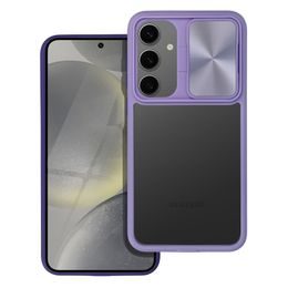 Obal / kryt na Samsung Galaxy S24 PLUS fialový - SLIDER Case