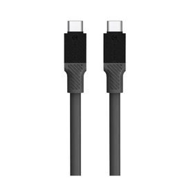 Datový / nabíjecí kabel USB-C/USB-C 1m šedý - Tactical Fat Man