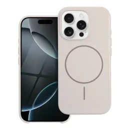 Obal / kryt na Apple iPhone 15 PRO bílý - GLOSSY Mag Cover