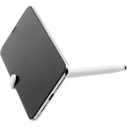 Propiska 3v1 se stylusem a stojánkem FIXED Pen, antibakteriální povrch, černá