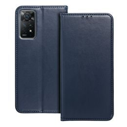 Pouzdro / obal na Xiaomi Redmi NOTE 11 / 11S modré - knížkové Smart Magneto