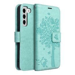 Puzdro / obal pre Samsung Galaxy S22 čierne - kniha Forcell LUNA