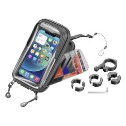 Vodotesný držiak na bicykel so zipsom 5,5" - 6,3"