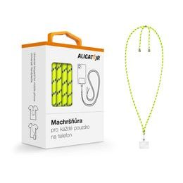 Machršňůra univerzální šňůrka, Neon Yellow - Aligator