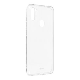 Obal / kryt na Samsung Galaxy A11 průhledný - Jelly Case Roar