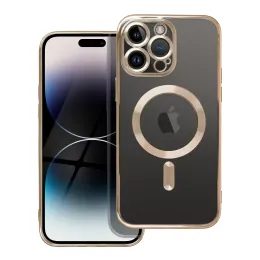 Obal / kryt na Apple iPhone 16 Plus zlatý - ELECTRO MAG COVER