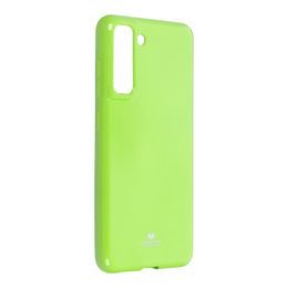 Obal / kryt Jelly Mercury pre SAMSUNG S21 FE lime