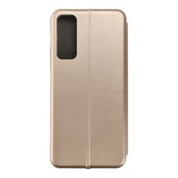 Pouzdro / obal na Huawei P Smart 2021 zlatý - Smart Book Case