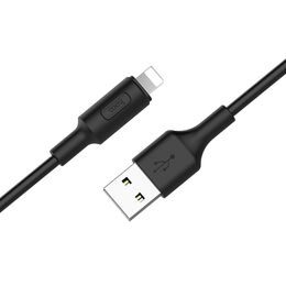 Dátový/nabíjací kábel Lightning X20 1 m čierny - HOCO