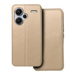Pouzdro / obal na Xiaomi Redmi NOTE 13 PRO PLUS 5G zlaté - knížkové DUAL POCKET
