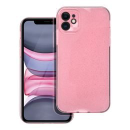Obal / kryt na Apple iPhone 11 ružové - CLEAR 2mm