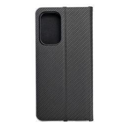 Puzdro / obal pre Samsung Galaxy A53 5G čierny - kniha Forcell Luna Carbon