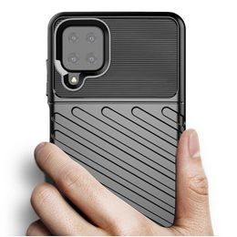 Pouzdro / obal na Samsung Galaxy A22 4G černé - knížkové Kabura Fancy