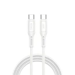Datový kabel USB-C / USB-C 30W 1m bílý - WiWU