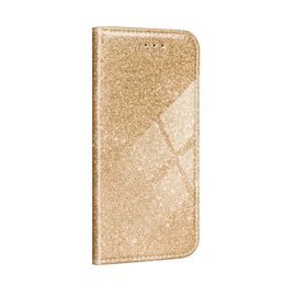 Pouzdro / obal na Apple iPhone 11 Pro zlaté - knížkové SHINING Book