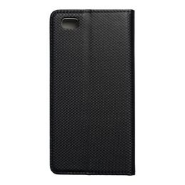 Pouzdro / obal na Huawei P8 Lite černé s okénkem - knížkové