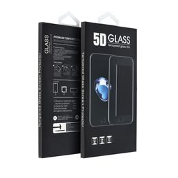 Tvrzené / ochranné sklo Motorola G14 / G54 / G73 černé - 5D Full Glue