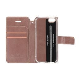 Puzdro / obal pre Apple iPhone X zlaté - kniha Molan Cano Issue