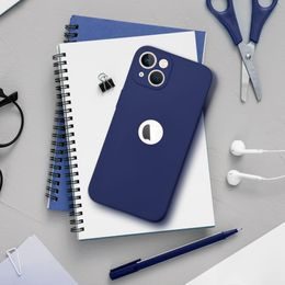 Obal / kryt pre iPhone 12 Pro Max modré - Forcell Silicone