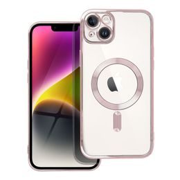 Obal / kryt na Apple iPhone 14 Plus rose gold - Electro Mag Cover MagSafe
