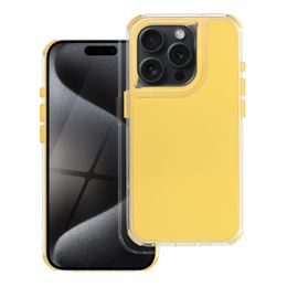 Obal / kryt na Apple iPhone 11 žlutý - MATRIX