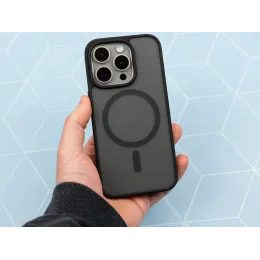 Obal / kryt na Apple iPhone 15 Pro černý - PREMIUM