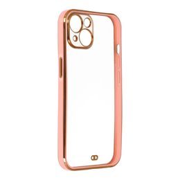Obal / kryt na Apple iPhone 14 ( 6.1 ) růžový Forcell LUX