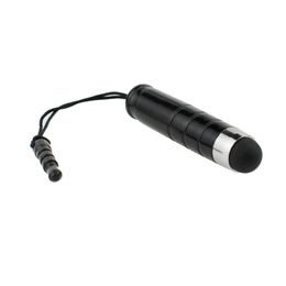 Stylus pro dotykové obrazovky - mini univerzální pro audio jack - černý