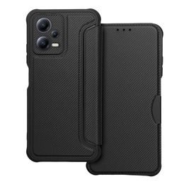 Pouzdro / obal na Xiaomi Redmi NOTE 12 5G černé - knížkové RAZOR