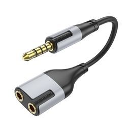 Kabel 3.5mm audio na Jack 3,5mm UPA19 1m černý - HOCO
