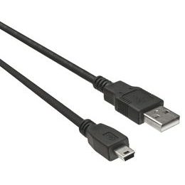 Kabel mini USB, A-B, 5pinů, 0,5m - Premium Cord