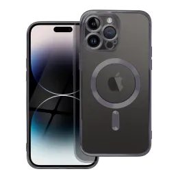 Obal / kryt na Apple iPhone 16e černý - Electro Mag Cover MagSafe