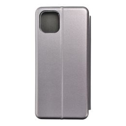Pouzdro / obal na Samsung Galaxy A03 stříbrný - knížkový Elegance Book