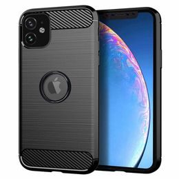 Obal / kryt na Apple iPhone 11 ( 6,1" ) černé - Forcell CARBON
