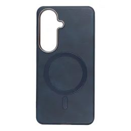 Obal / kryt na Samsung Galaxy S26 modrý - Gentleman Mag Cover