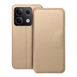 Pouzdro / obal na Xiaomi Redmi Note 13 5G zlatý - Dual Pocket Book