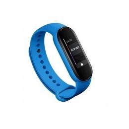 Silikonový řemínek pro Xiaomi Mi Band 5 modrý