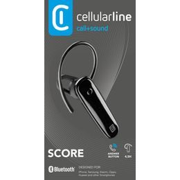 Bluetooth headset Cellularline SLEEK černý