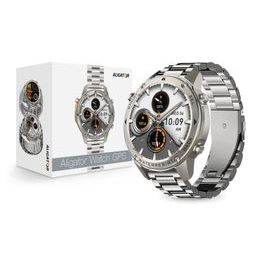 Chytré hodinky ALIGATOR Watch GPS, stříbrné