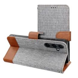 Pouzdro / obal na Xiaomi Redmi Note 14 Pro 5G/ Pro plus 5G šedé - knížkové Jeans
