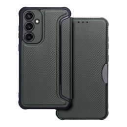 Pouzdro / obal na Samsung Galaxy S23 FE zelené - knížkové RAZOR